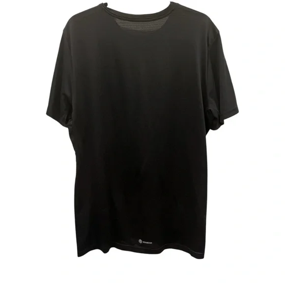 Adidas Men's Black Own the Run Tee Shirt Size Large - Picture 4 of 6